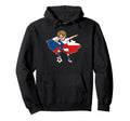 Czech Republic Soccer Dab Flag Football Hoodie - Minimalist Print Men Women - T-Shirt, Sweatshirt, Hoodie