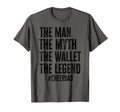Funny Myth Wallet Legend Cheer Dad T-Shirt - Streetwear Style Unisex - T-Shirt, Sweatshirt, Hoodie
