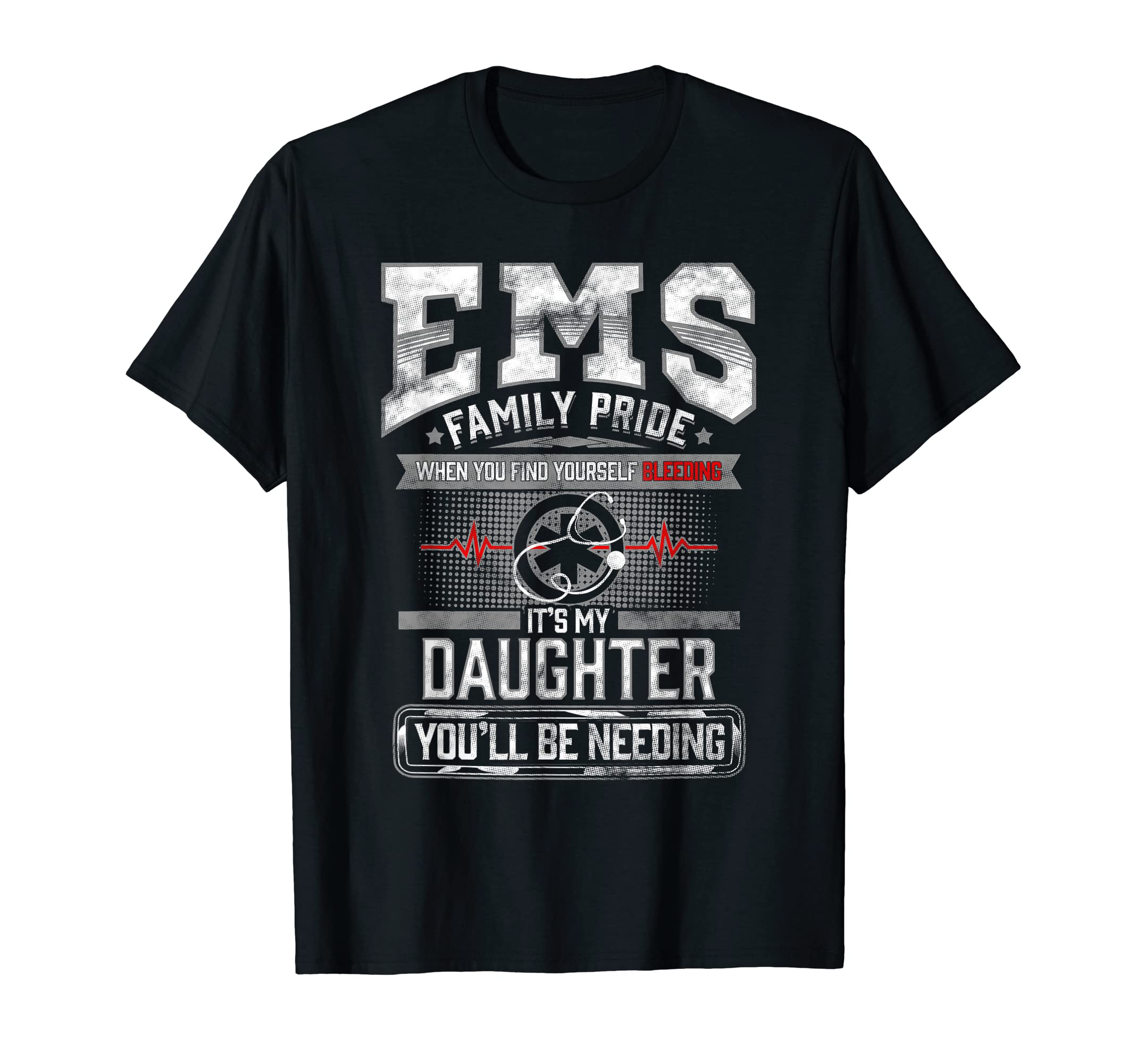Ems Family Proud Dad Fathers Day T-Shirt - Aesthetic Graphic for Adults - T-Shirt, Sweatshirt, Hoodie