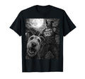 Airedale Terrier Dad Funny Horror T-Shirt - Minimalist Print for Adults - T-Shirt, Sweatshirt, Hoodie