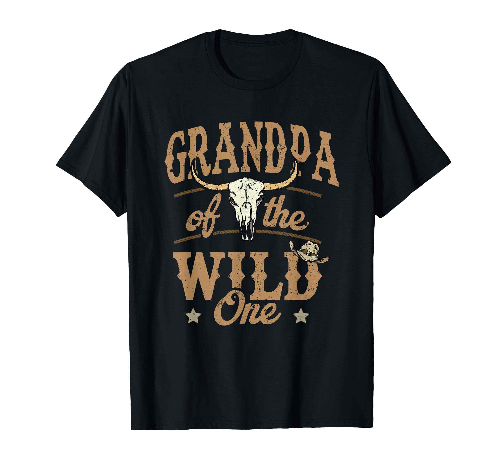 Grandpa Wild One Cowboy Western Rodeo T-Shirt - Aesthetic Graphic Unisex - T-Shirt, Sweatshirt, Hoodie