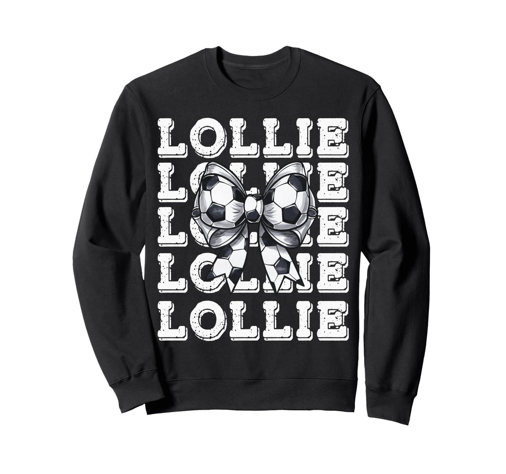Coquette Soccer Lollie Matching Sweatshirt - Trendy Graphic for Adults - T-Shirt, Sweatshirt, Hoodie