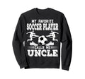Soccer Player My Favorite Soccer Sweatshirt - Minimalist Print Men Women - T-Shirt, Sweatshirt, Hoodie