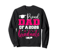 Dad Senior 2026 Proud Dad Class 2026 Sweatshirt - Trendy Graphic Men Women - T-Shirt, Sweatshirt, Hoodie