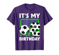 Its My 2Nd Soccer Party 2 Year Old T-Shirt - Aesthetic Graphic Men Women - T-Shirt, Sweatshirt, Hoodie