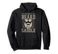 Not Beard Saddle Funny Bearded Dads Hoodie - Aesthetic Graphic Men Women - T-Shirt, Sweatshirt, Hoodie