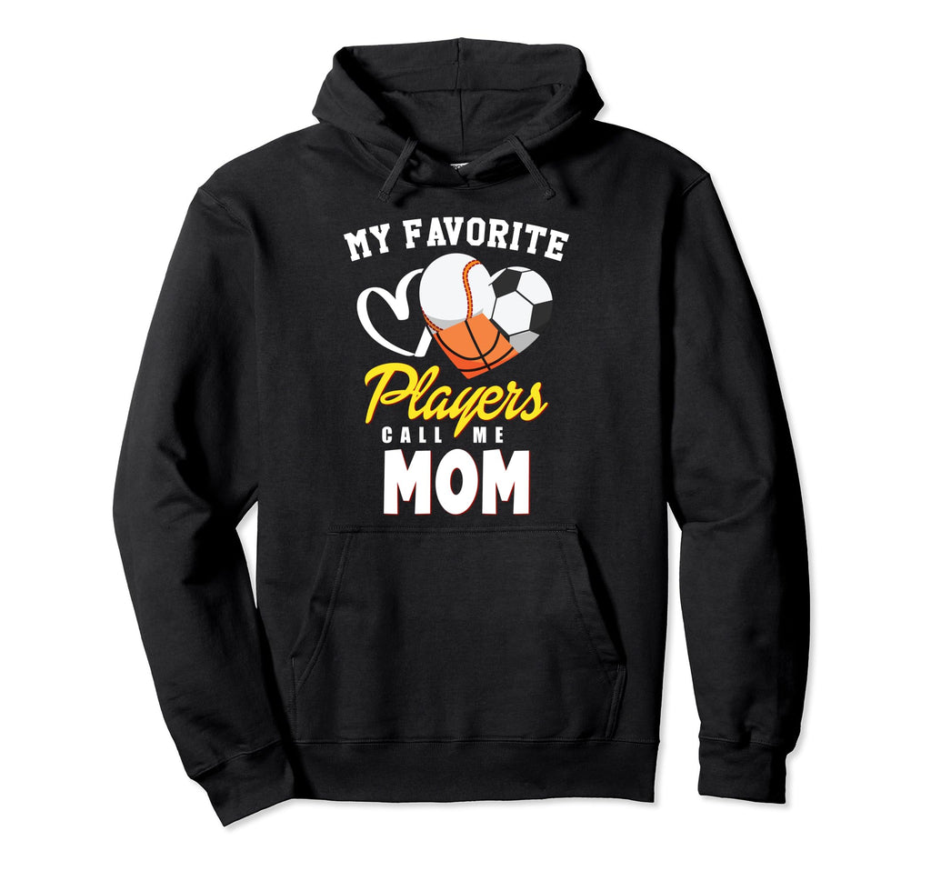 My Favorite Players Baseball Soccer Hoodie - Aesthetic Graphic Unisex - T-Shirt, Sweatshirt, Hoodie