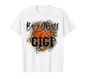 Basketball Gigi Leopard Funny Sports T-Shirt - Unique Graphic Men Women - T-Shirt, Sweatshirt, Hoodie