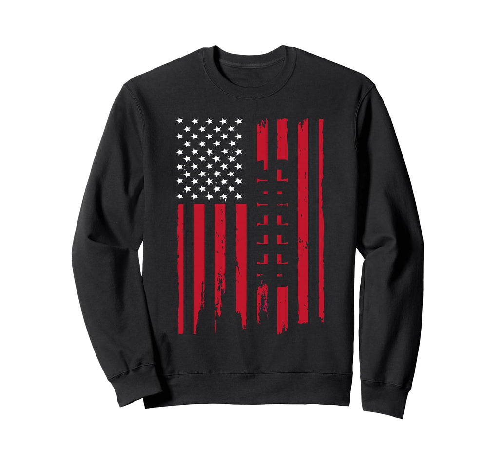 Us Flag Soccer Sport Soccer Player Sweatshirt - Fun Novelty Design Unisex - T-Shirt, Sweatshirt, Hoodie