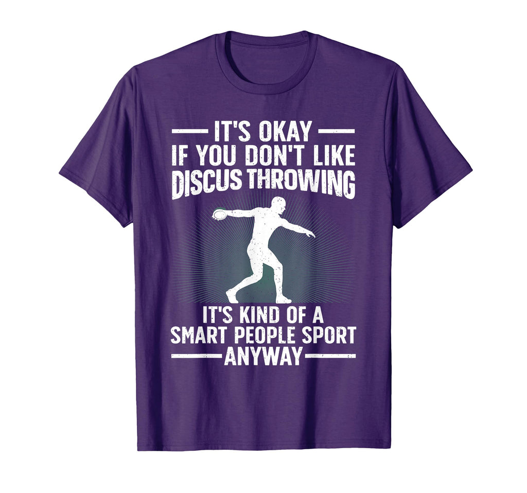 Discus Throwing Art Athletics Discus T-Shirt - Trendy Graphic for Adults - T-Shirt, Sweatshirt, Hoodie