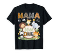 Nana Wild One First Birthday Safari T-Shirt - Minimalist Print Men Women - T-Shirt, Sweatshirt, Hoodie