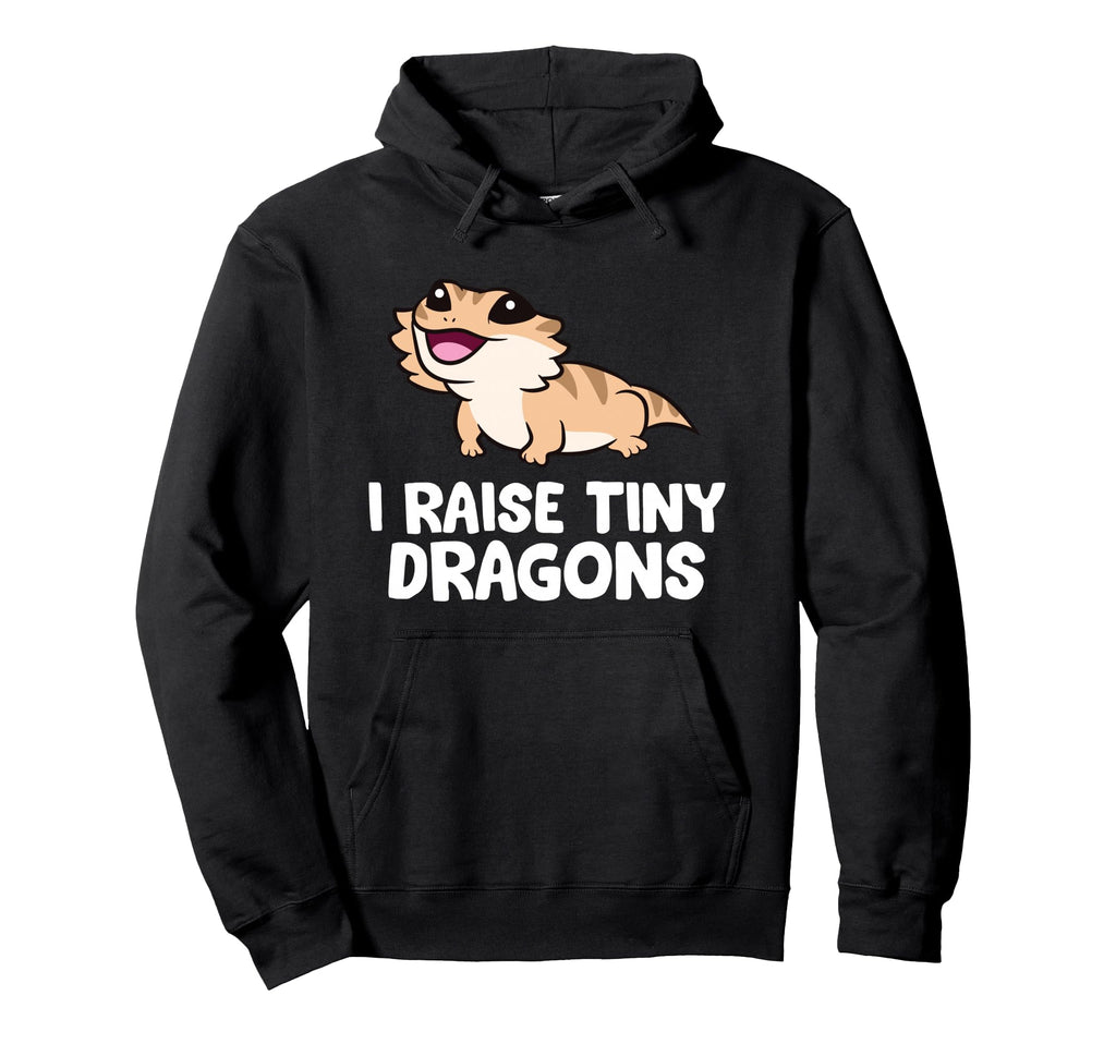 I Raise Tiny Dragons Owner Bearded Hoodie - Fun Novelty Design Unisex - T-Shirt, Sweatshirt, Hoodie