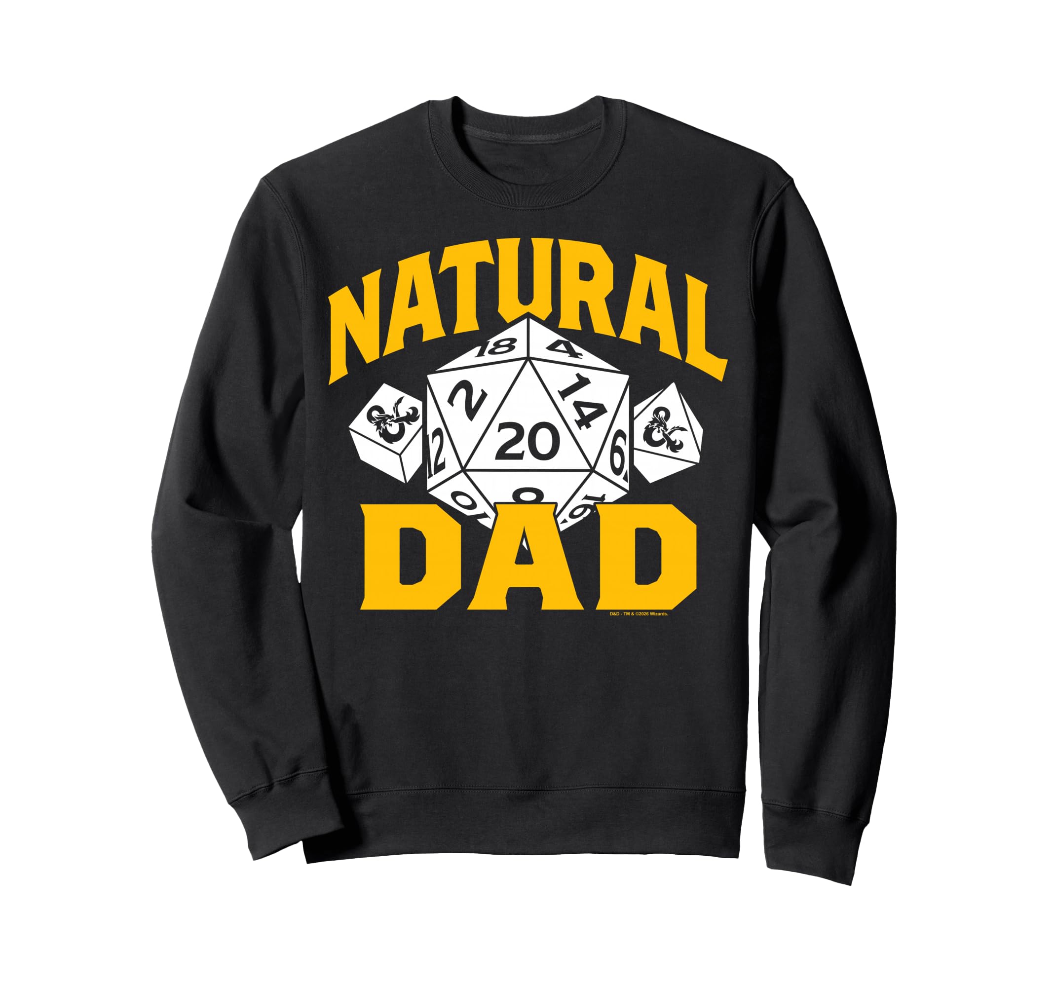 Dungeons Dragons Fathers Day Sweatshirt - Trendy Graphic for Adults - T-Shirt, Sweatshirt, Hoodie
