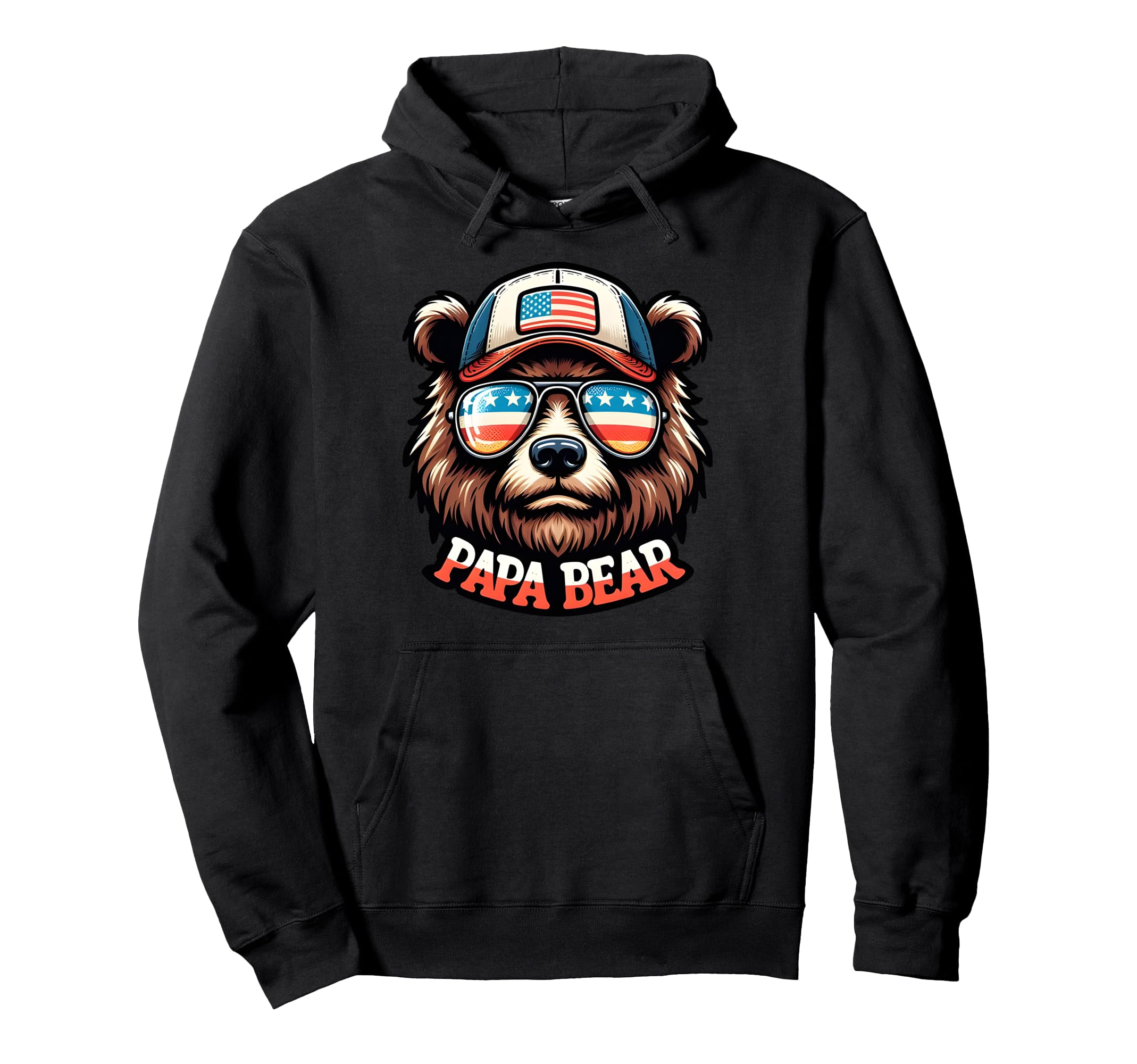 Papa Bear Gifts Funny Birthday Hoodie - Casual Everyday Wear for Adults - T-Shirt, Sweatshirt, Hoodie