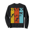 Bmx Letters Bike Stunts Biking Sweatshirt - Streetwear Style Unisex - T-Shirt, Sweatshirt, Hoodie