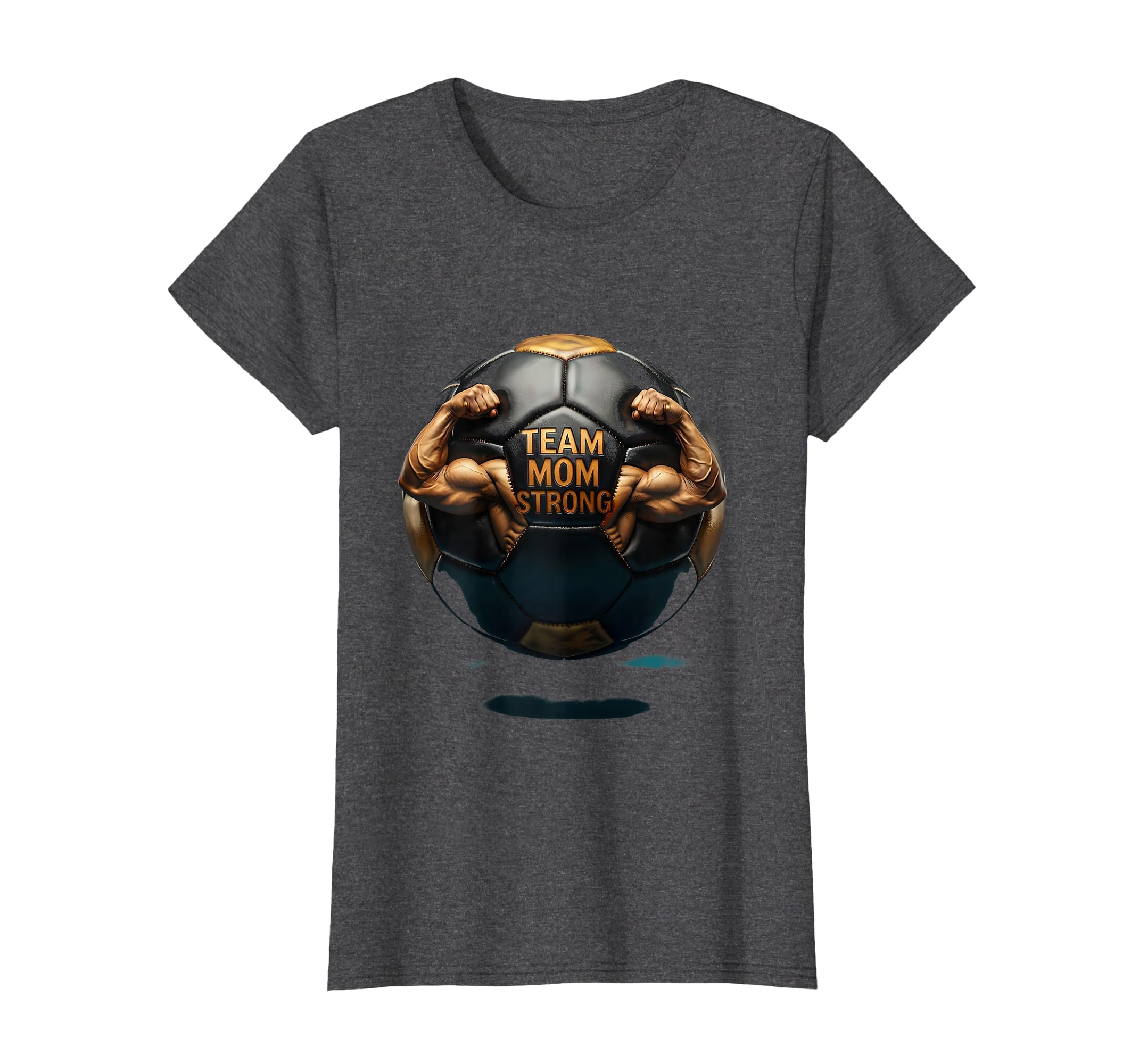 Team Mom Strong Soccer Mom T-Shirt - Aesthetic Graphic Men Women - T-Shirt, Sweatshirt, Hoodie