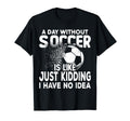 Funny Soccer Player Sport Soccer T-Shirt - Casual Everyday Wear Men Women - T-Shirt, Sweatshirt, Hoodie