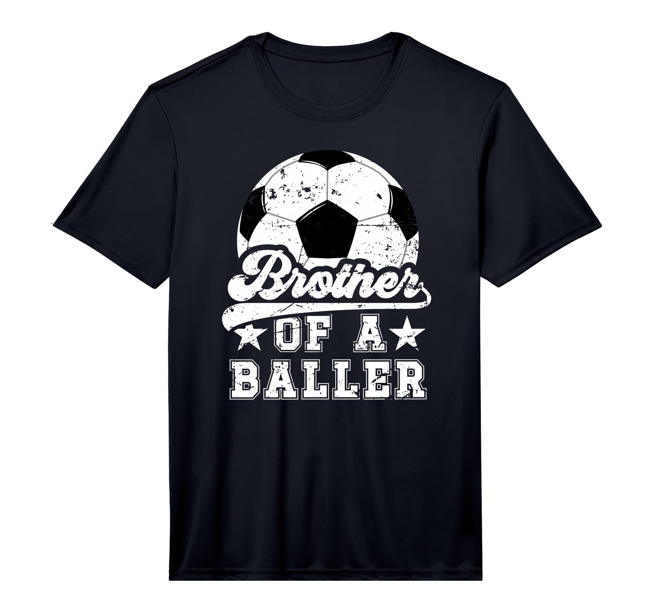 Brother Baller Soccer Brother T-Shirt - Fun Novelty Design Men Women - T-Shirt, Sweatshirt, Hoodie