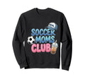 Funny Sports Mama Soccer Moms Sweatshirt - Minimalist Print for Adults - T-Shirt, Sweatshirt, Hoodie