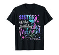 Sister Birthday Mermaid Matching T-Shirt - Unique Graphic for Adults - T-Shirt, Sweatshirt, Hoodie