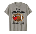 Leopard Its Touchdown Kinda Day Football T-Shirt - Trendy Graphic Unisex - T-Shirt, Sweatshirt, Hoodie