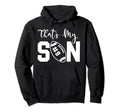 Thats My Son Football 9 Jersey Number Mom Hoodie - Graphic Print Men Women - T-Shirt, Sweatshirt, Hoodie