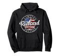 Richard Usa Flag Stamp Personalized Name Hoodie - Trendy Graphic for Adults - T-Shirt, Sweatshirt, Hoodie
