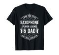 Saxophone Player Legend Dad T-Shirt - Custom Art Print Men Women - T-Shirt, Sweatshirt, Hoodie