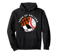 Papa Ballers Funny Baseball Soccer Hoodie - Aesthetic Graphic Men Women - T-Shirt, Sweatshirt, Hoodie