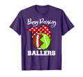 Busy Raising Ballers Funny Football T-Shirt - Novelty Apparel for Adults - T-Shirt, Sweatshirt, Hoodie