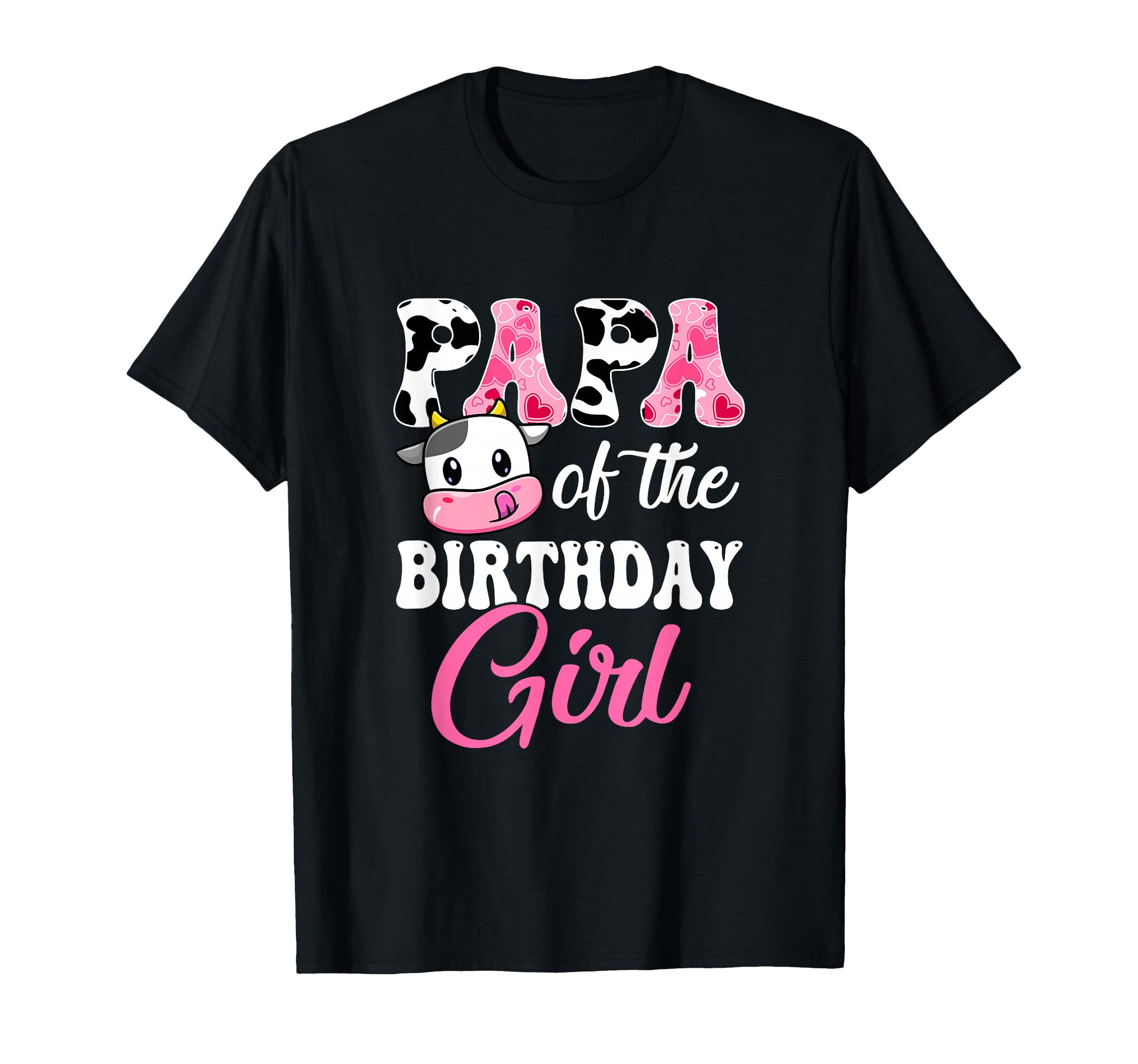 Papa Birthday Farm Cow 1St Birthday T-Shirt - Unique Graphic Men Women - T-Shirt, Sweatshirt, Hoodie