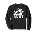 Ball Aunt Heart Soccer Volleyball Sweatshirt - Casual Everyday Wear Unisex - T-Shirt, Sweatshirt, Hoodie