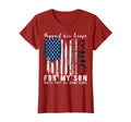 Friday We Wear Red My Son Military T-Shirt - Streetwear Style Unisex - T-Shirt, Sweatshirt, Hoodie