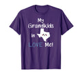 My Grandkids Texas Love Me Grandma T-Shirt - Minimalist Print Men Women - T-Shirt, Sweatshirt, Hoodie