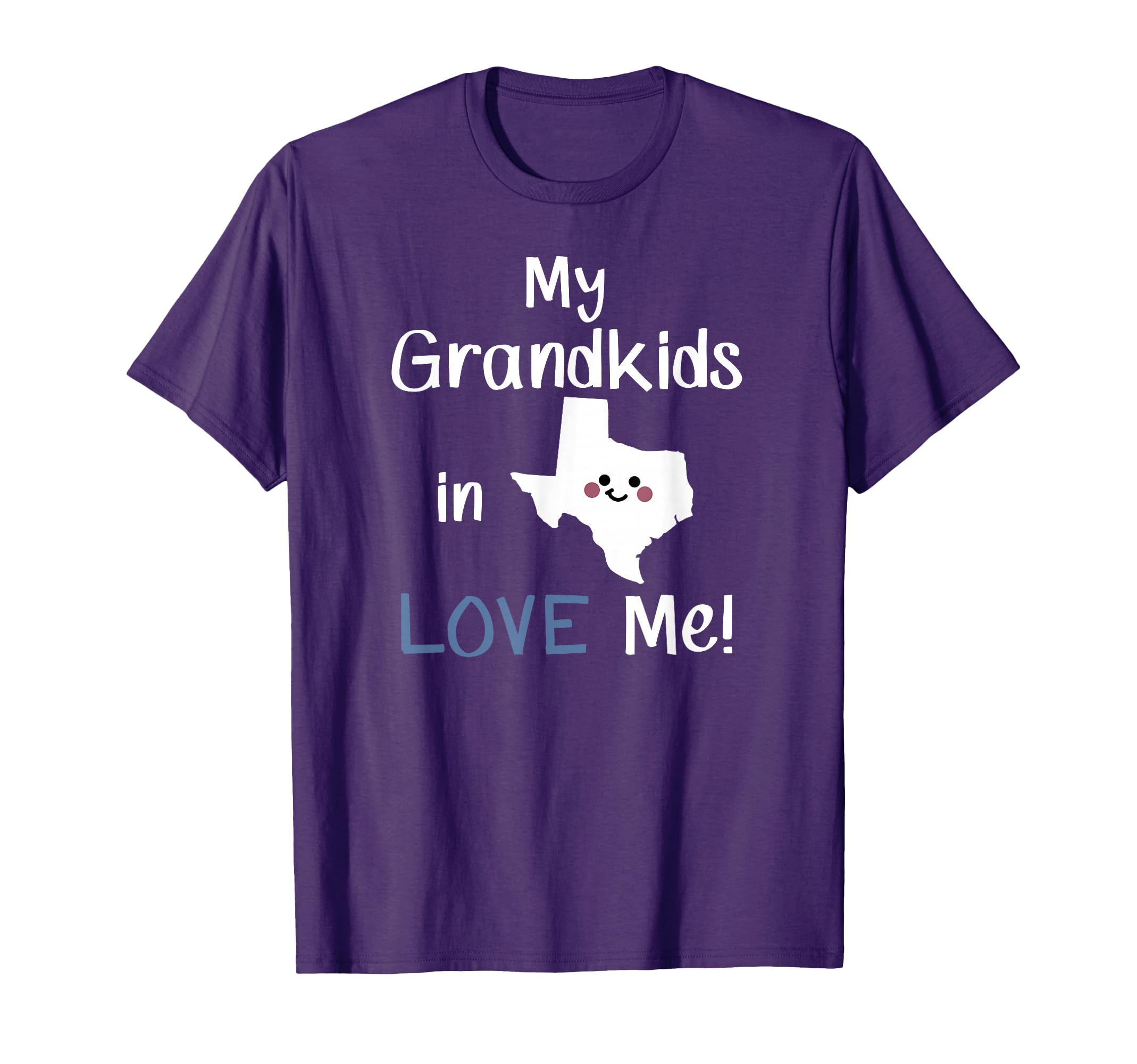 My Grandkids Texas Love Me Grandma T-Shirt - Minimalist Print Men Women - T-Shirt, Sweatshirt, Hoodie