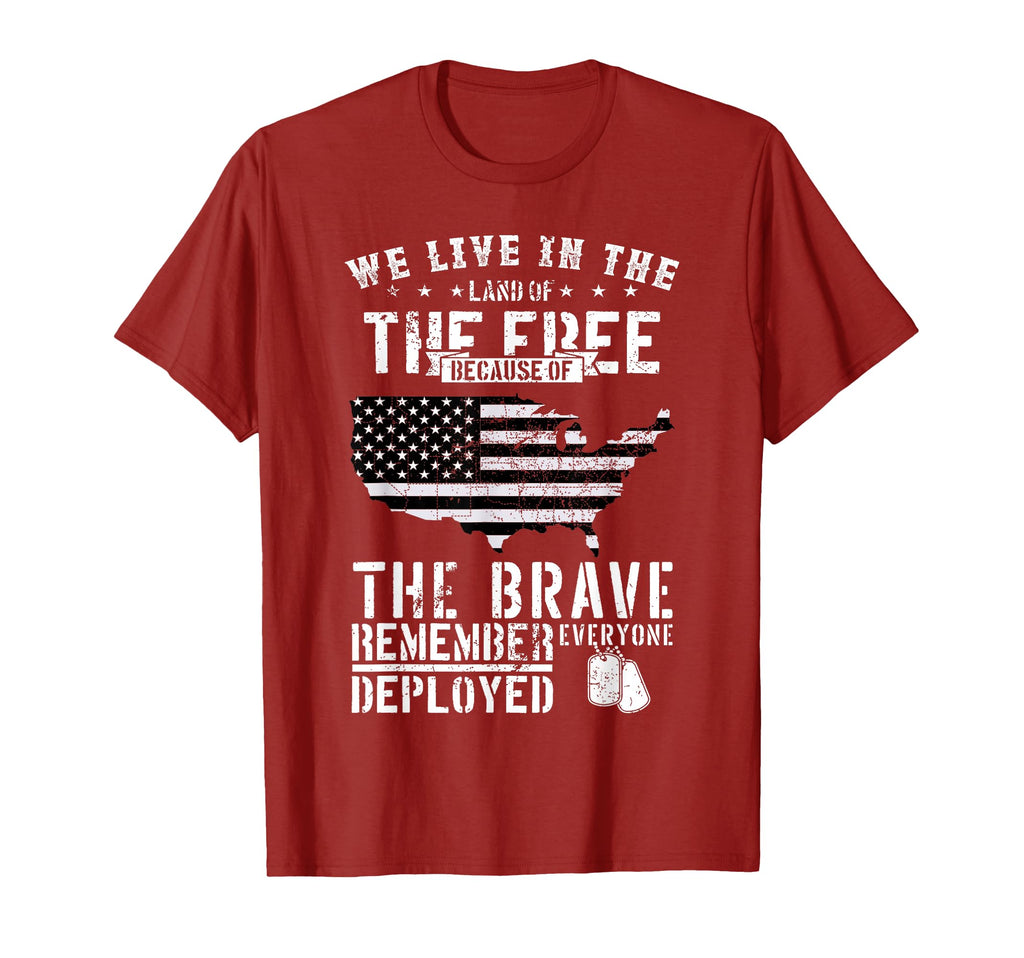 Friday Red Remember Everyone Deployed T-Shirt - Novelty Apparel Men Women - T-Shirt, Sweatshirt, Hoodie