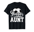 Soccer Aunt Soccer Player Game Day T-Shirt - Graphic Print for Adults - T-Shirt, Sweatshirt, Hoodie