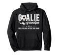 Funny Soccer Goalie Grandpa Soccer Keeper Hoodie - Graphic Print Men Women - T-Shirt, Sweatshirt, Hoodie