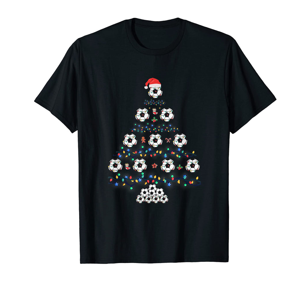 Soccer Tree Holiday Gift Sport Lover T-Shirt - Streetwear Style for Adults - T-Shirt, Sweatshirt, Hoodie