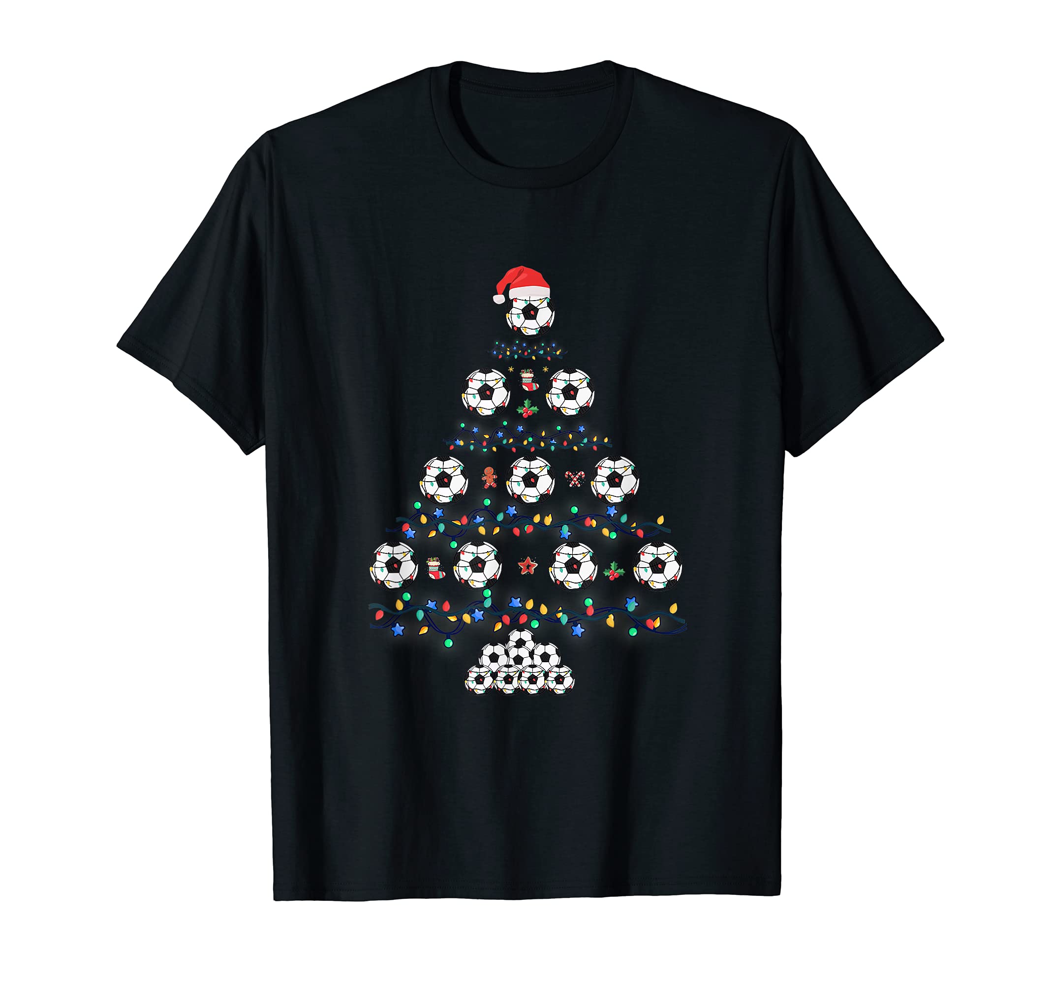 Soccer Tree Holiday Gift Sport Lover T-Shirt - Streetwear Style for Adults - T-Shirt, Sweatshirt, Hoodie