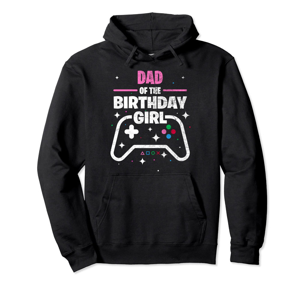 Dad Birthday Matching Video Gamer Hoodie - Aesthetic Graphic for Adults - T-Shirt, Sweatshirt, Hoodie