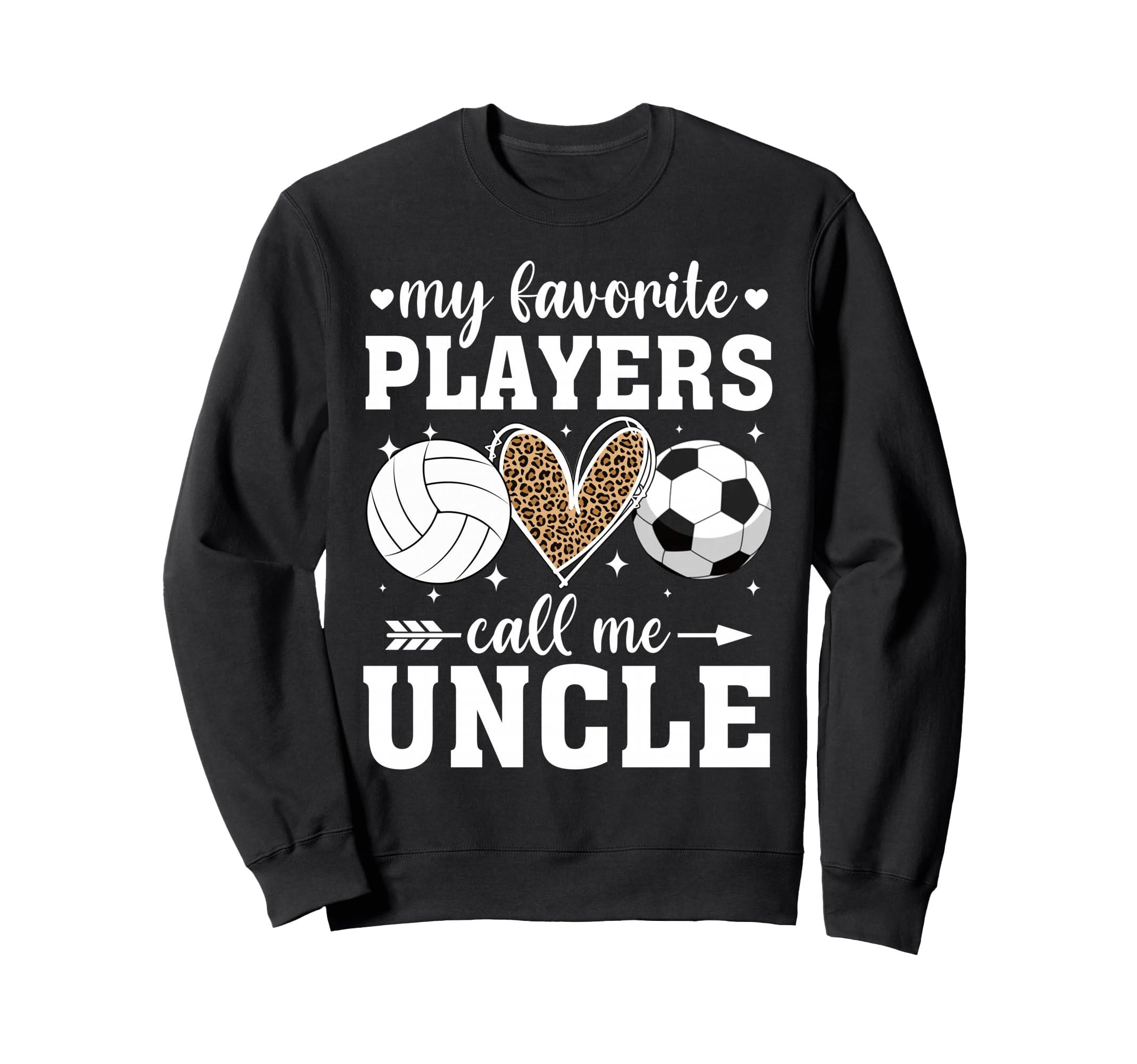 My Favorite Players Call Me Uncle Sweatshirt - Minimalist Print Men Women - T-Shirt, Sweatshirt, Hoodie