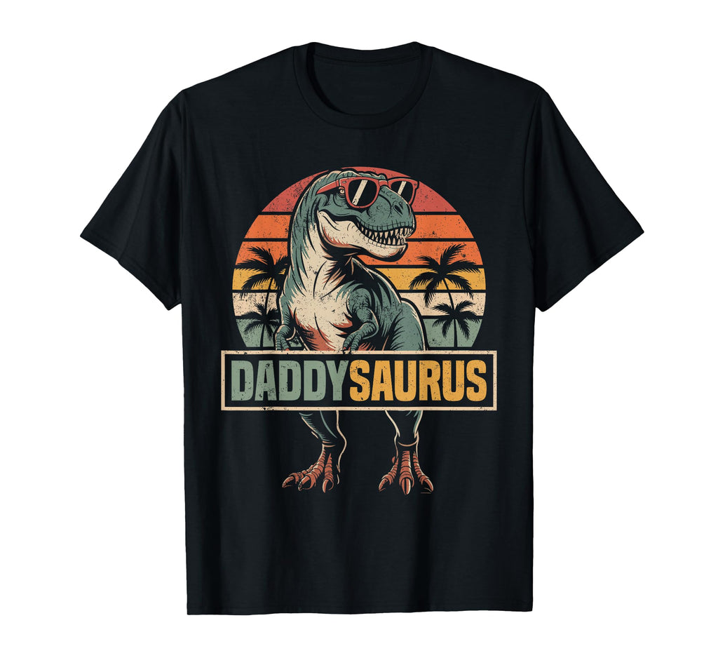 Daddysaurus T Rex Dinosaur Family T-Shirt - Aesthetic Graphic for Adults - T-Shirt, Sweatshirt, Hoodie