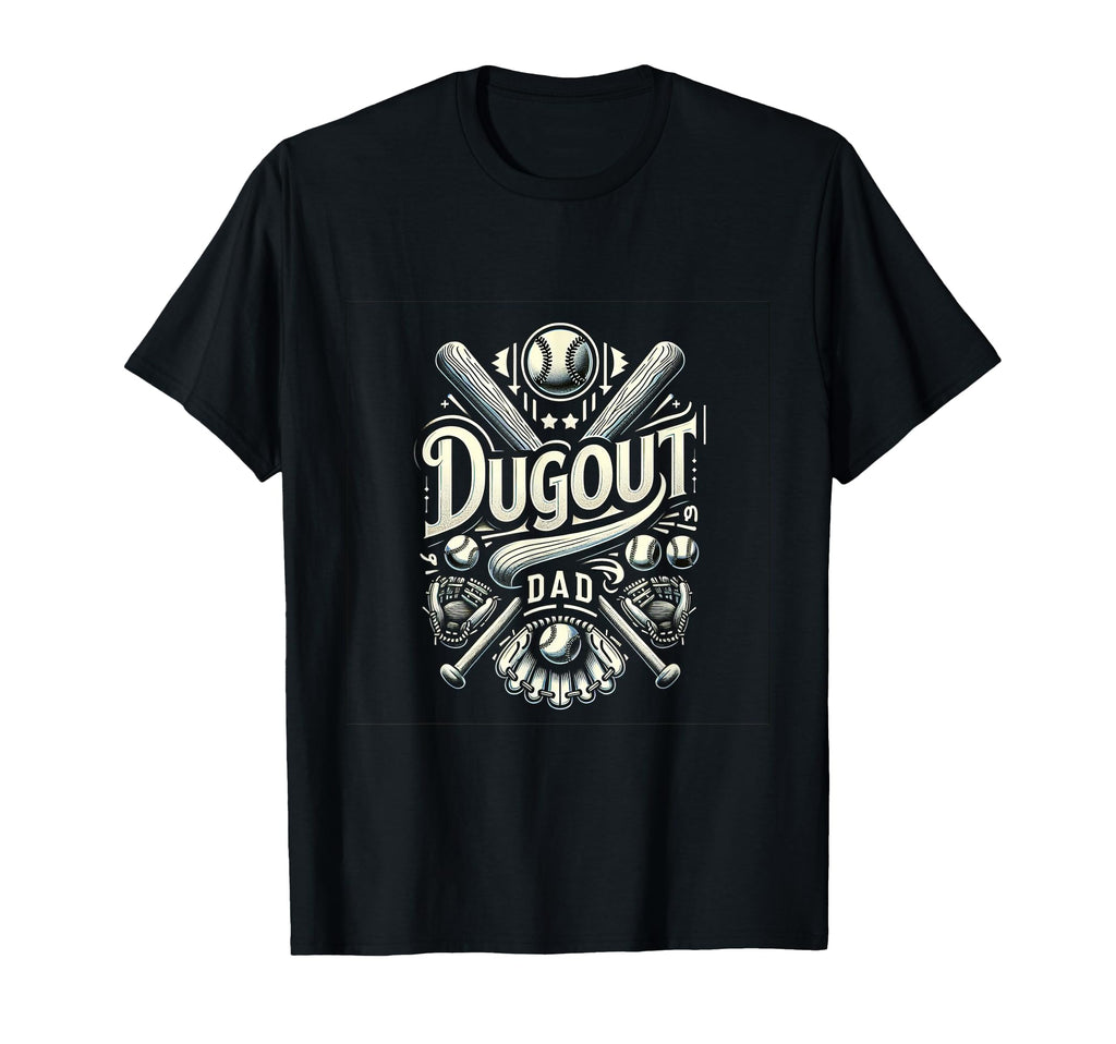 Dugout Dad T-Shirt - Trendy Graphic Unisex - T-Shirt, Sweatshirt, Hoodie