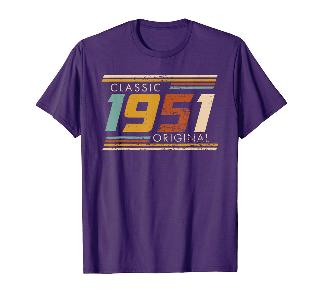 1951 Original Birthday Est T-Shirt - Novelty Apparel for Adults - T-Shirt, Sweatshirt, Hoodie