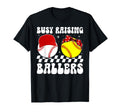 Busy Raising Ballers Baseball T-Shirt - Fun Novelty Design for Adults - T-Shirt, Sweatshirt, Hoodie
