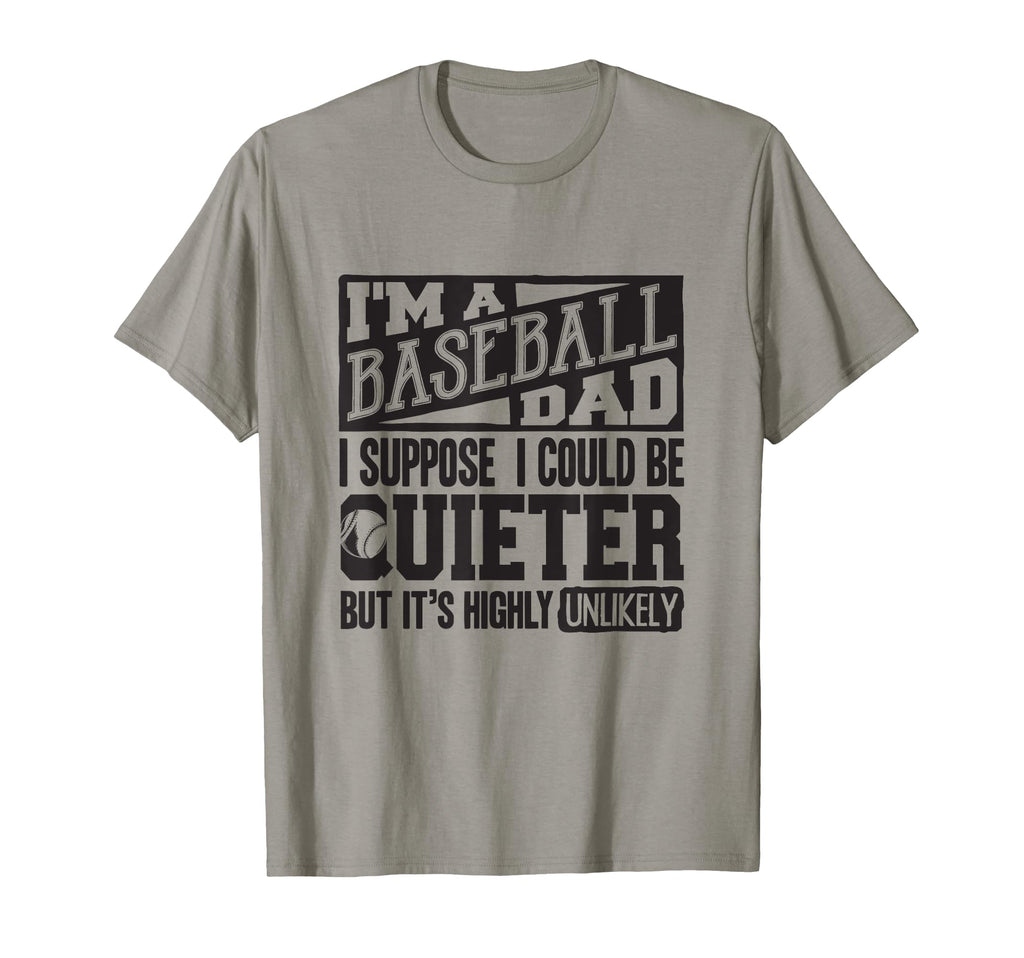 Baseball Dad Baseball Lover T-Shirt - Novelty Apparel for Adults - T-Shirt, Sweatshirt, Hoodie