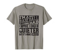 Baseball Dad Baseball Lover T-Shirt - Novelty Apparel for Adults - T-Shirt, Sweatshirt, Hoodie