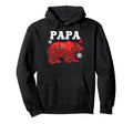 Papa Tree Bear Family Matching Hoodie - Fun Novelty Design for Adults - T-Shirt, Sweatshirt, Hoodie