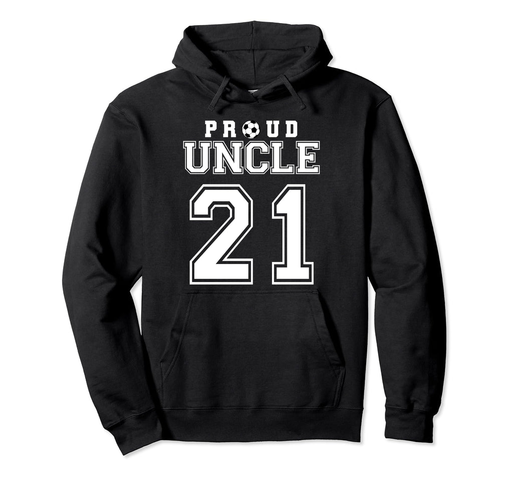 Number 21 Custom Proud Soccer Hoodie - Casual Everyday Wear Men Women - T-Shirt, Sweatshirt, Hoodie